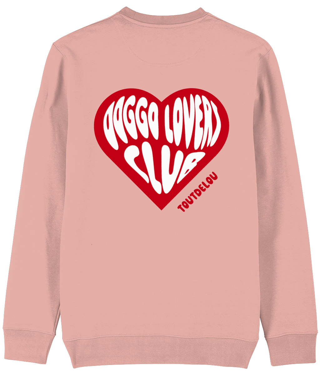 Sweater - dog lovers club - print on back