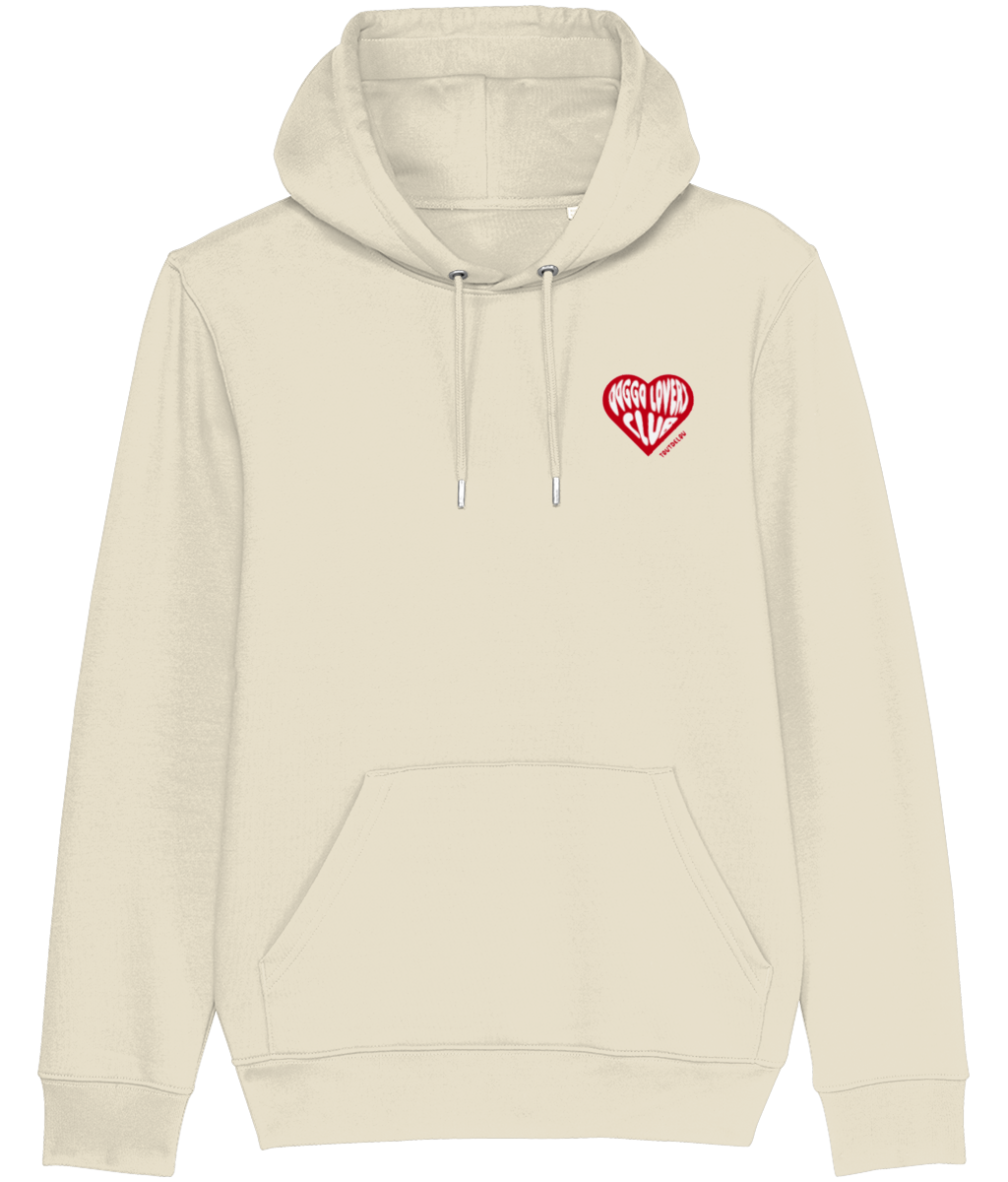 Hoodie - dog lovers club - print on front