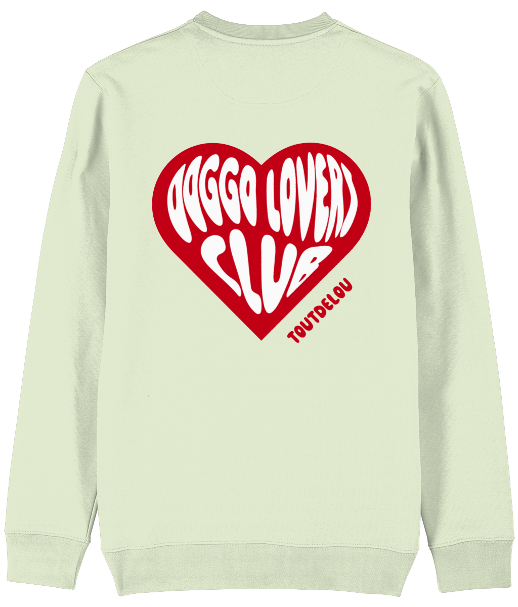 Sweater - dog lovers club - print on back