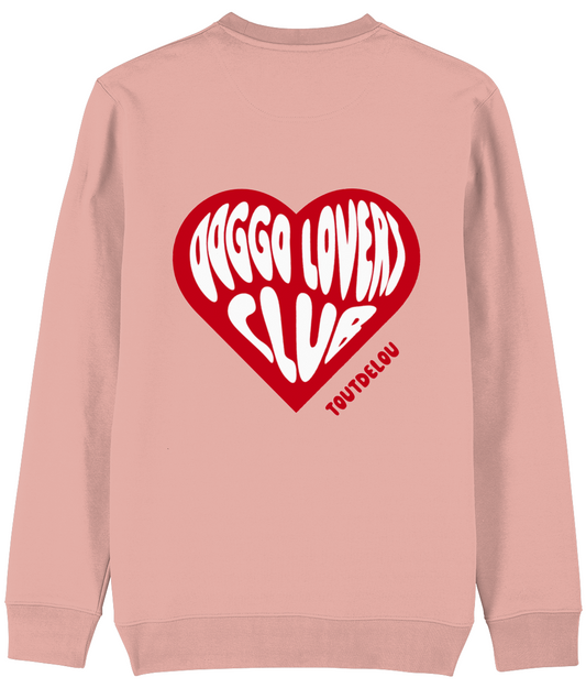 Sweater - dog lovers club - front and back