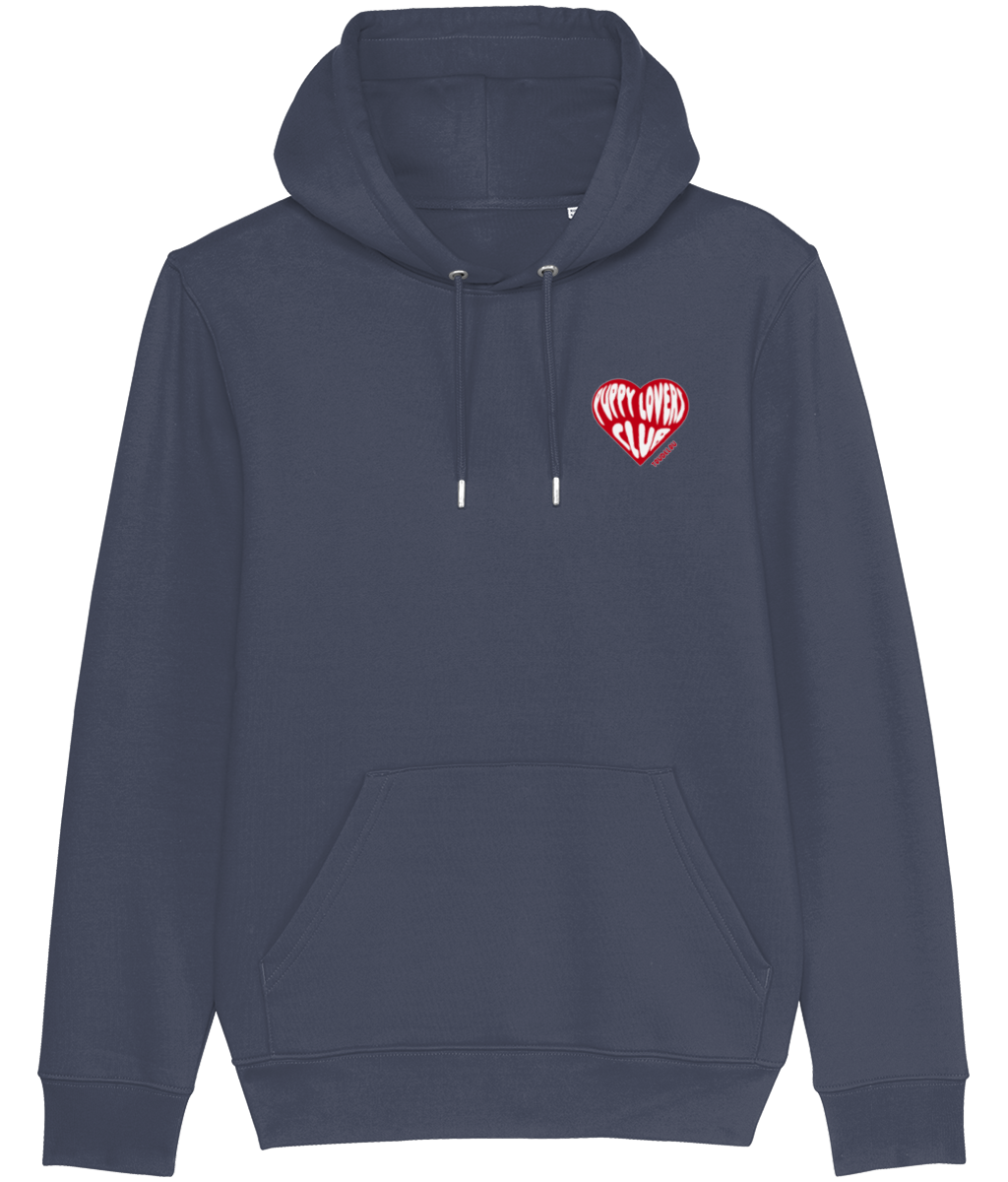 Hoodie - puppy lovers club - front and back