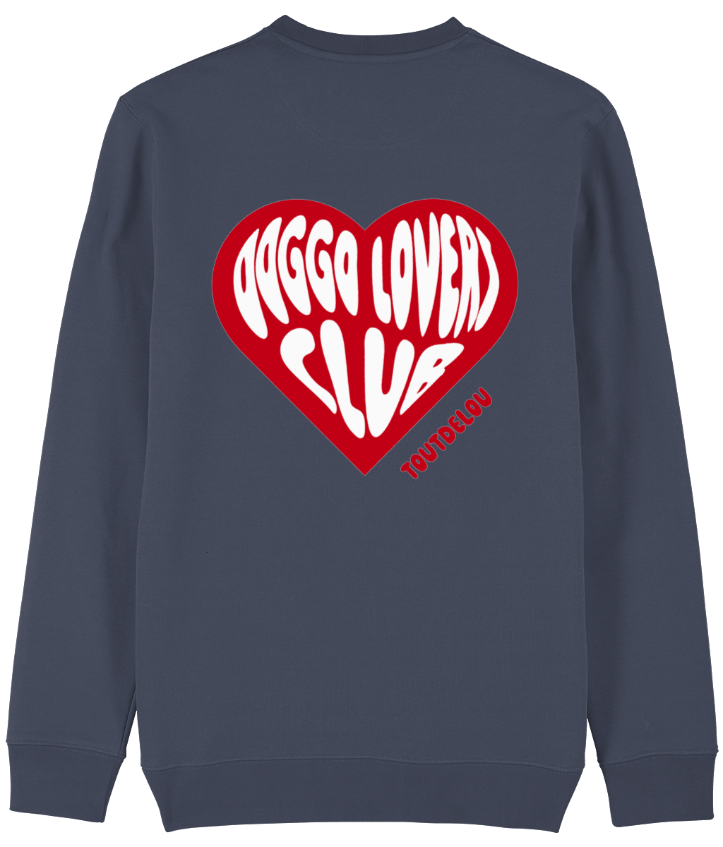 Sweater - dog lovers club - print on back