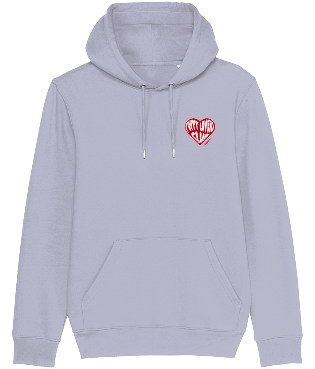 Hoodie - puppy lovers club - front and back