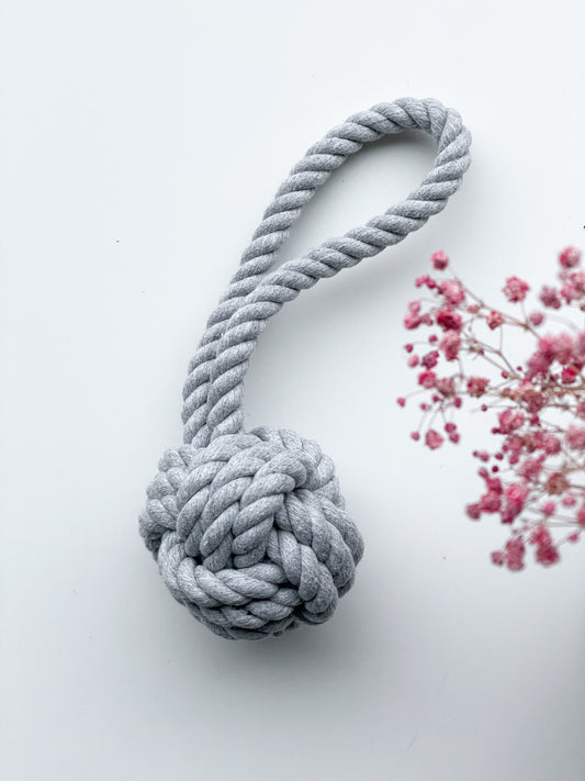 Rope toy - grey